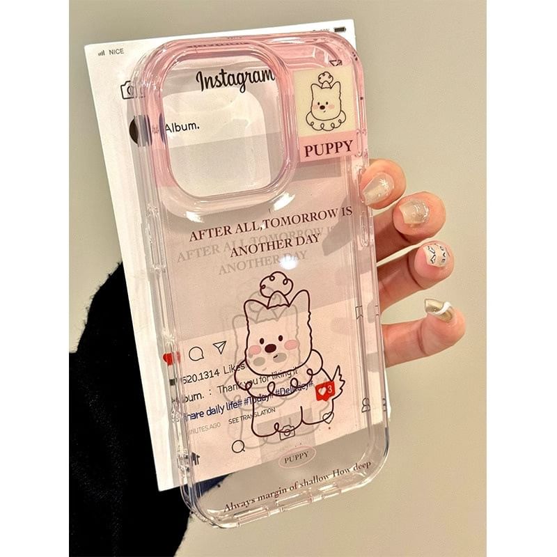 Phone Set Strap Case / Dog