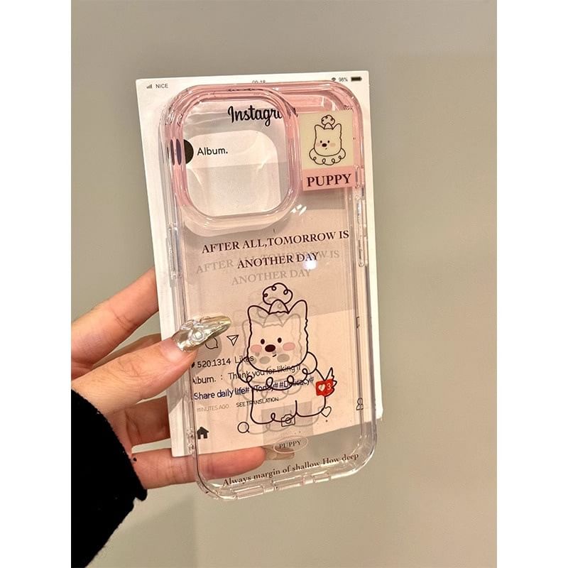 Phone Set Strap Case / Dog