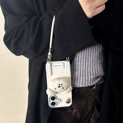 Case Phone Bear with Puffed Strap