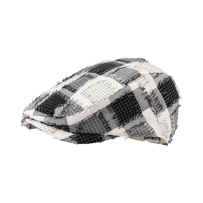 Bucket Patchwork Distressed Hat