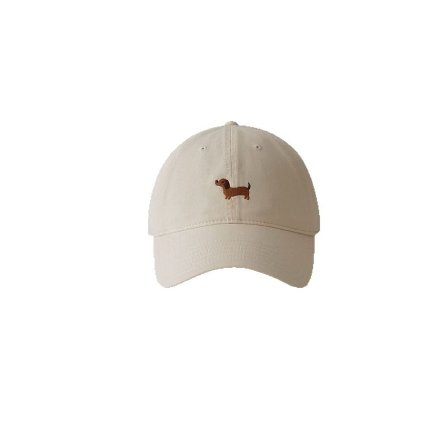 Cap Embroidered Baseball Dog