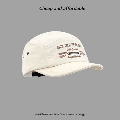 Lettering Cap Baseball Embroidery