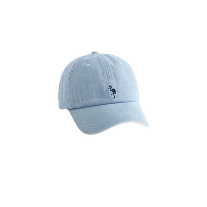 Cap Embroidered Baseball Flamingo