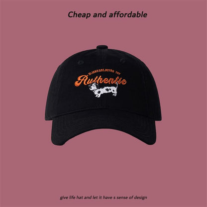 Baseball Dog Cap Embroidered