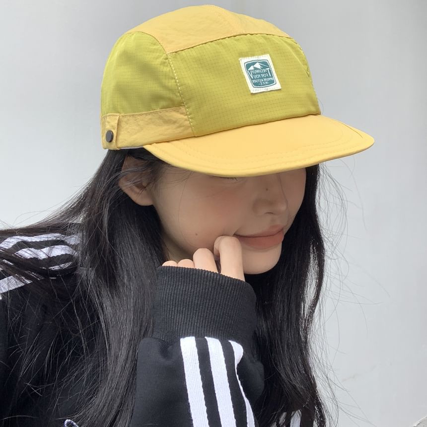 Lettering Cap Applique Baseball