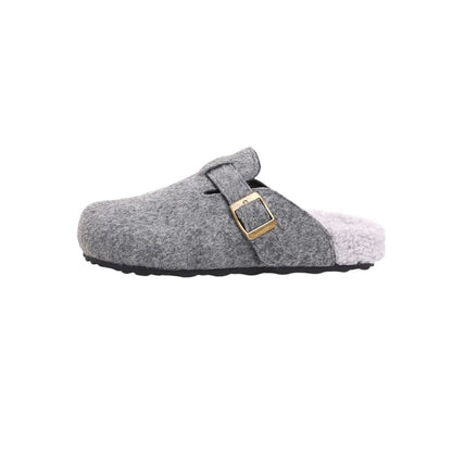Buckled Slip-Ons Mules /