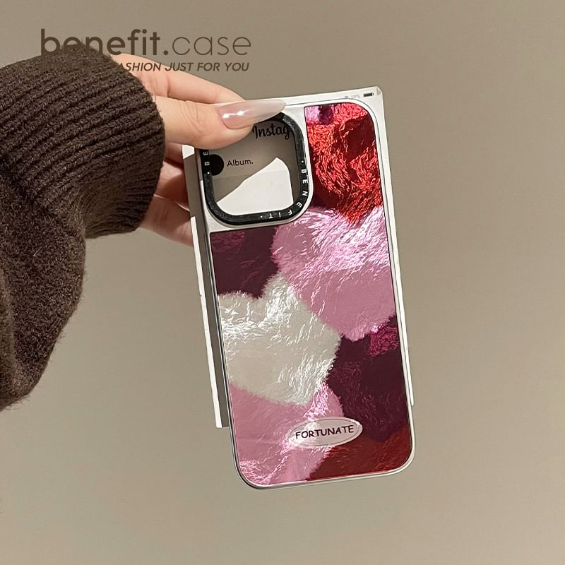 / Strap Phone Heart Case Set