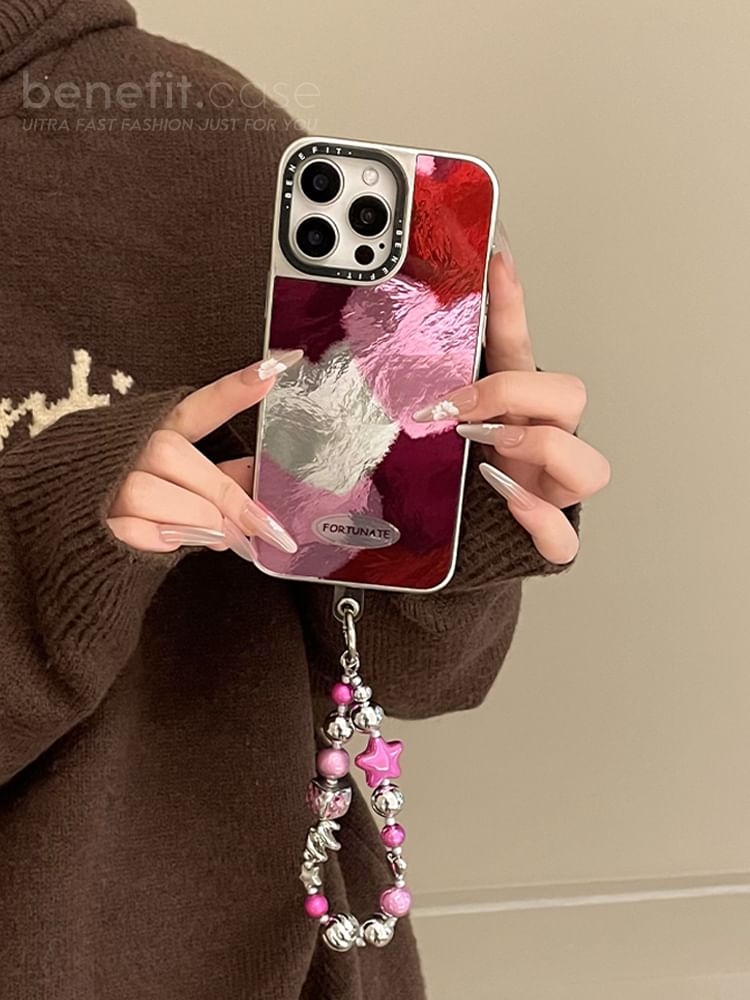 / Strap Phone Heart Case Set