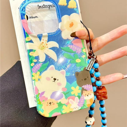 with Strap Case Phone Animal