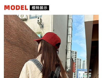 Washed Zip Denim Backpack