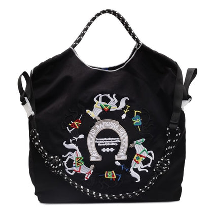 Sample Horse Embroidered Crossbody Bag