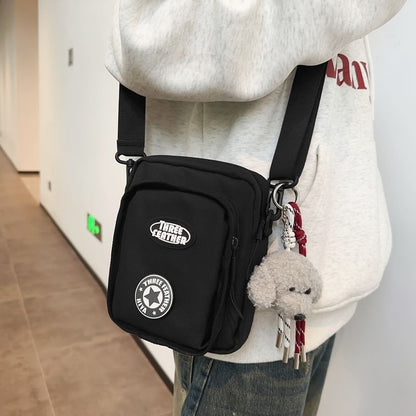 Sample Lettering Logo Crossbody Bag