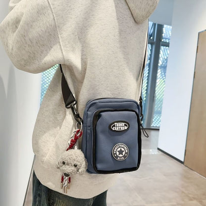 Sample Lettering Logo Crossbody Bag
