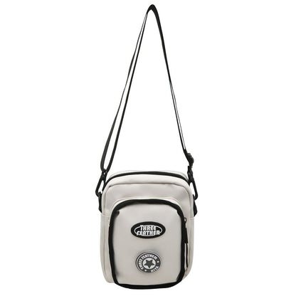 Sample Lettering Logo Crossbody Bag