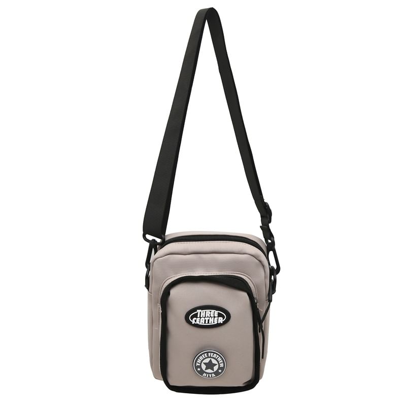 Sample Lettering Logo Crossbody Bag