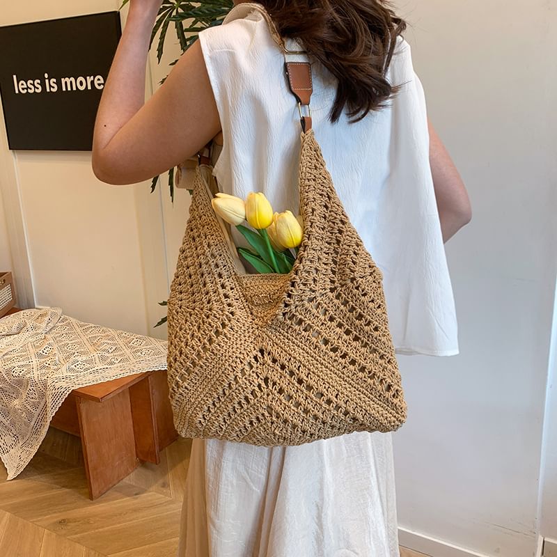 Sample Crochet Lace Crossbody Bag