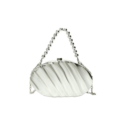 Sample Bead Strap Box Crossbody Bag