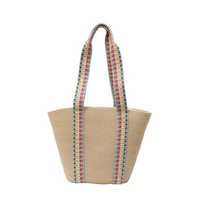 Sample Woven Pattern Strap Tote Bag
