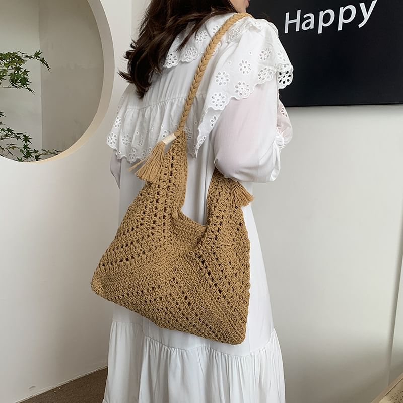 Sample Crochet Lace Tote Bag