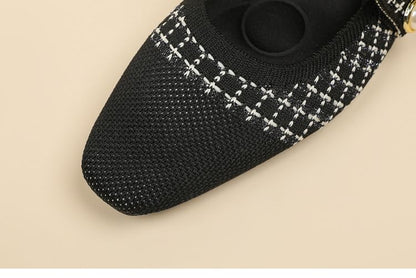 Flats Jane Knit Patterned Mary