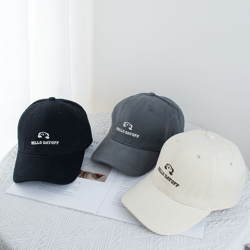 Wholesale Sample Animal Lettering Embroidered Baseball Cap (Various Designs)