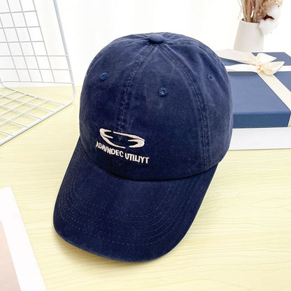 Embroidered Letter Baseball Cap