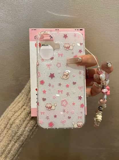 Case Strap Phone Cat Set /