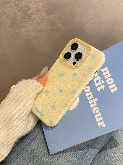 Glitter Case Phone Bow