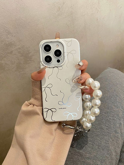 / Set Strap Phone Case Bow