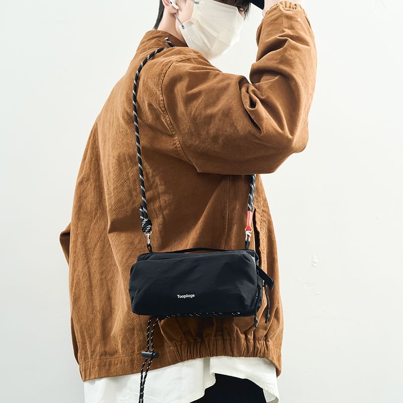Sample Plain Nylon Crossbody Bag