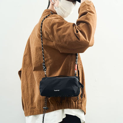 Sample Plain Nylon Crossbody Bag