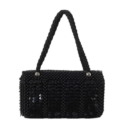 Sample Sequin Beaded Shoulder Bag