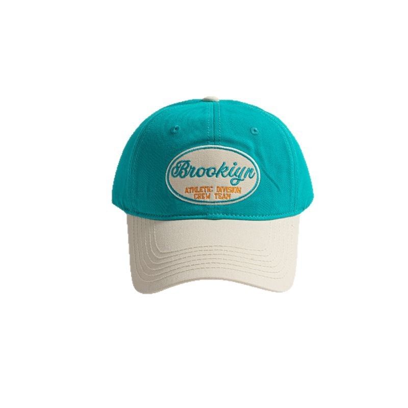 Embroidered Two-Tone Cap Letter