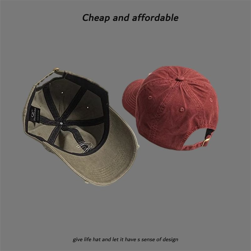 Cap Distressed Letter Applique
