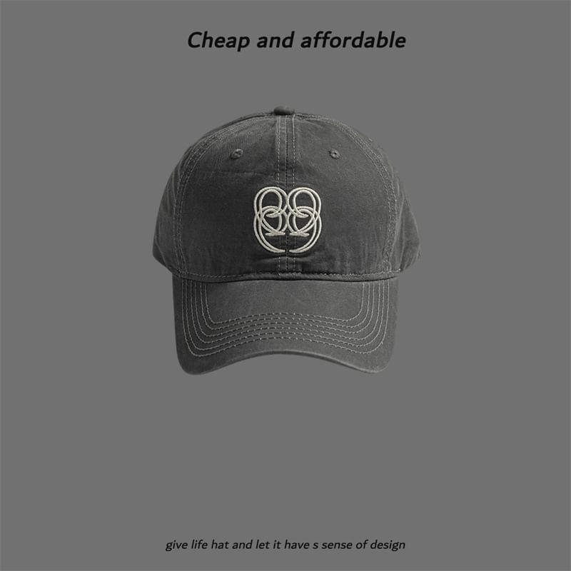 Embroidered Letter Cap