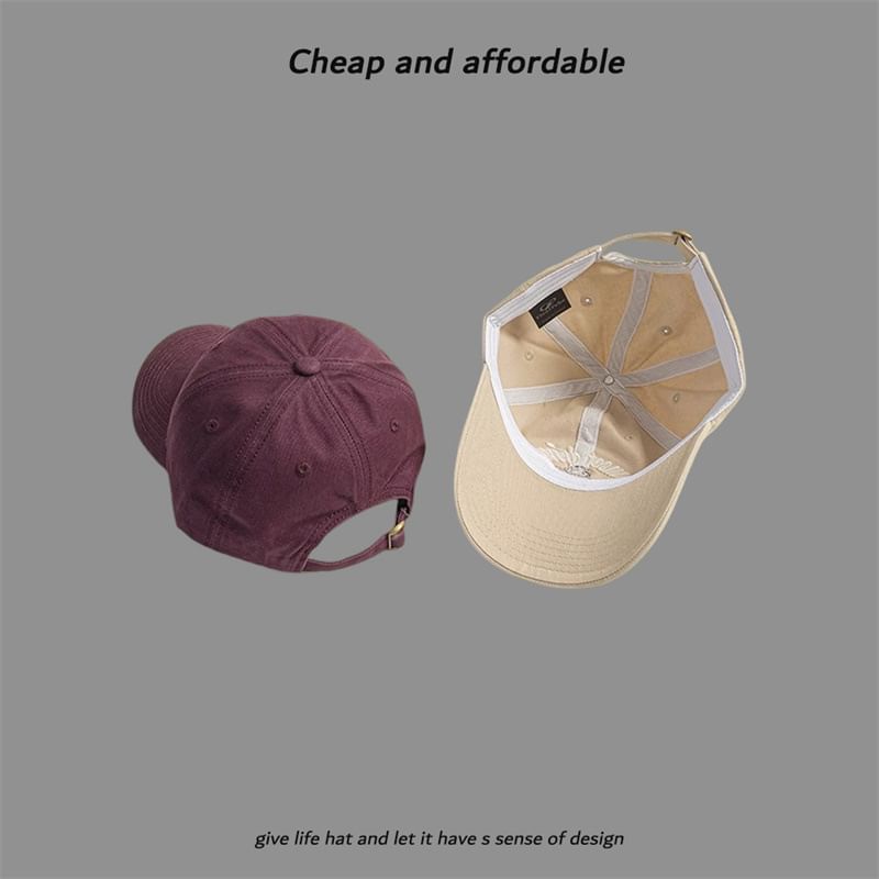 Bear Embroidered Cap