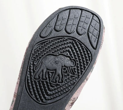 Flats Print Floral Panel