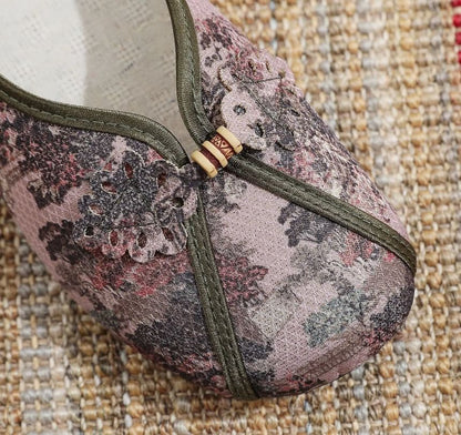 Flats Print Floral Panel