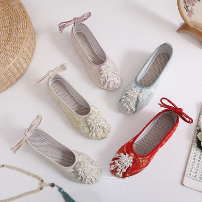 Flats Beaded Embroidered