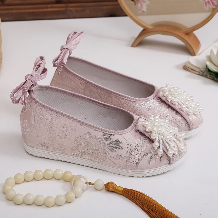 Flats Beaded Embroidered