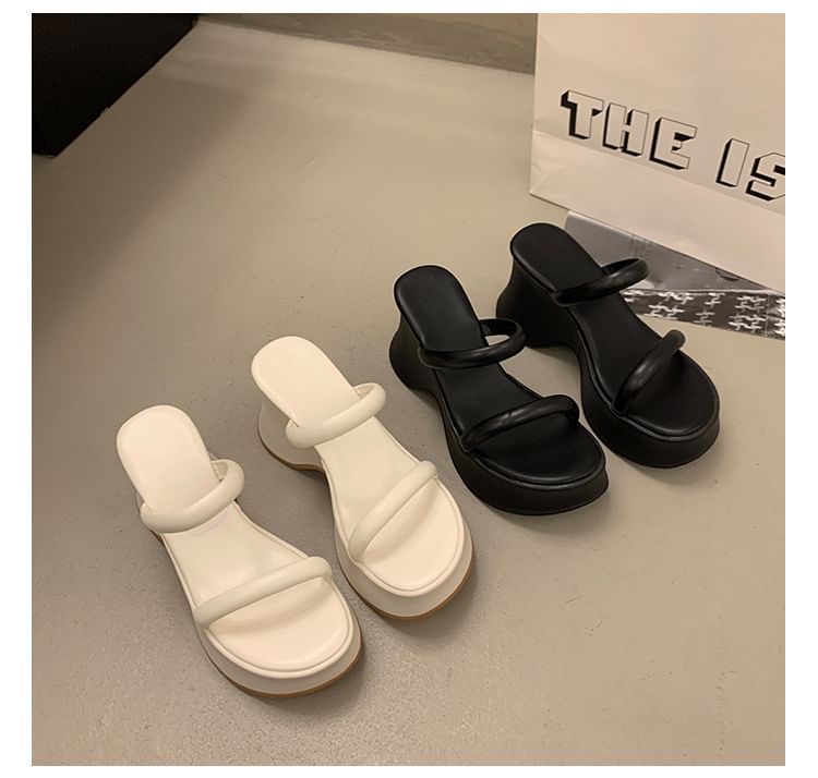 Sandals Heel Platform Slide Wedge