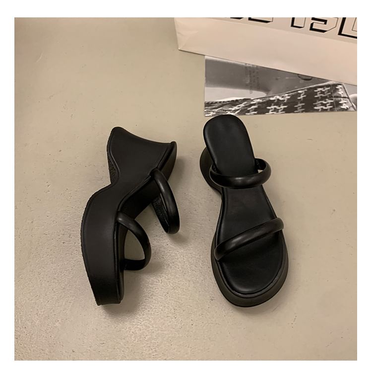Sandals Heel Platform Slide Wedge