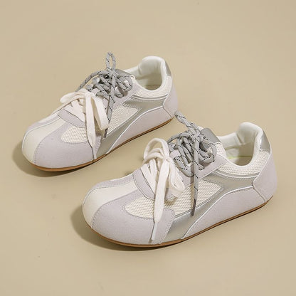 Panel Platform Mesh Sneakers