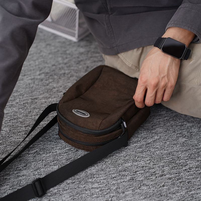 Bag Nylon Plain Crossbody