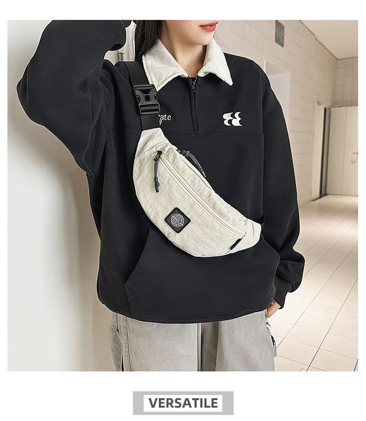 Plain Belt Bag Nylon