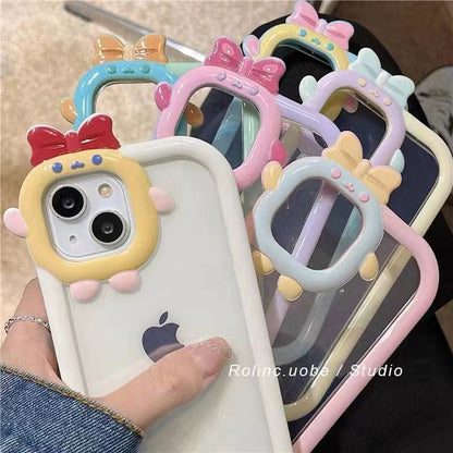 Case Phone Monster Bow