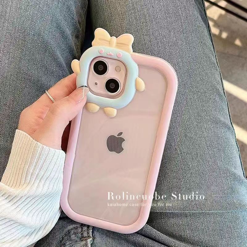Case Phone Monster Bow