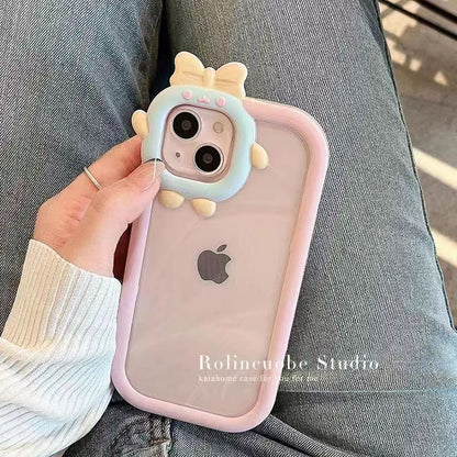 Case Phone Monster Bow