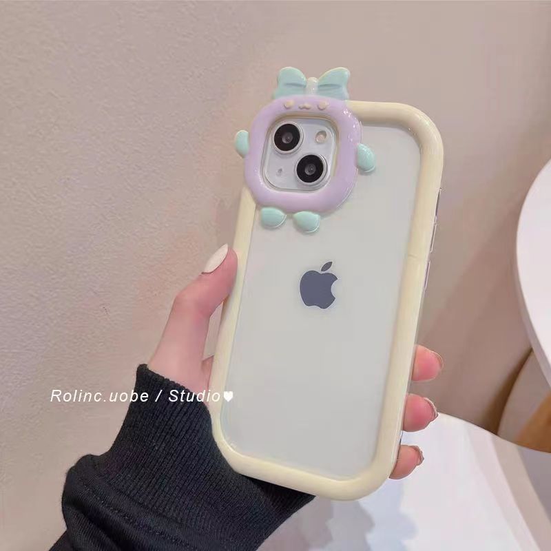 Case Phone Monster Bow