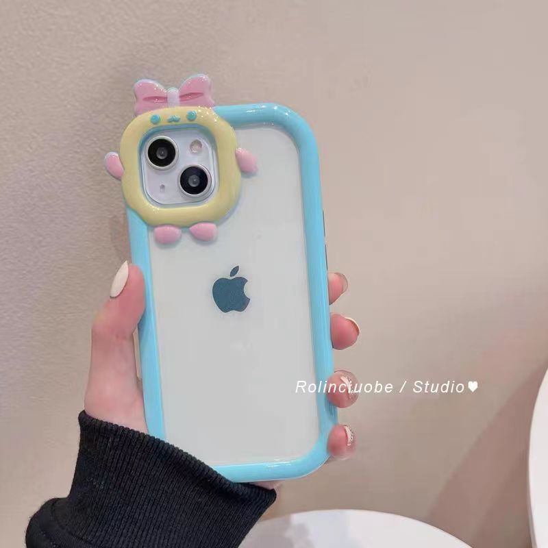 Case Phone Monster Bow